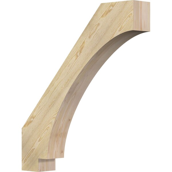 Ekena Millwork 6"W x 36"D x 40"H Imperial Rough Sawn Knee Brace, Douglas Fir BRC06X36X40IMP00RDF - main